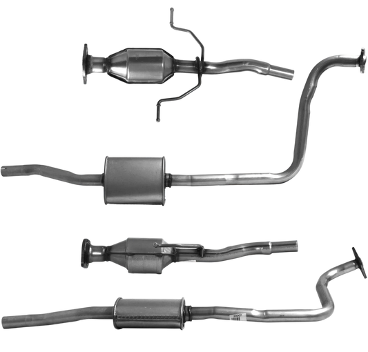 BM CATALYSTS Homologiert Benzin Kat für MAZDA DEMIO 1.3L Benzin | Euro 2 | OEM: B33L2055XB Autoteile TRUST