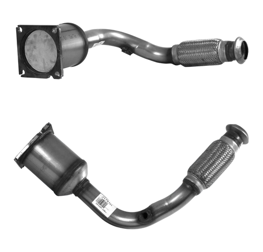 BM CATALYSTS Homologiert Benzin Kat für CITROEN BERLINGO 1.6L Benzin | Euro 4 | OEM: 1731SJ Autoteile TRUST