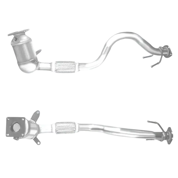 BM CATALYSTS Homologiert Benzin Kat für VOLKSWAGEN CADDIE 1.4L Benzin | Euro 4 | OEM: 1K0254300SX Autoteile TRUST