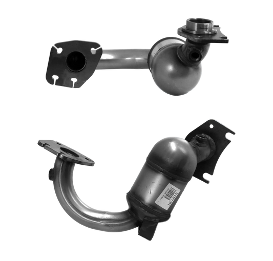 BM CATALYSTS Homologiert Benzin Kat für RENAULT CLIO 1.2L Benzin | Euro 4 oder 5 | OEM: 8200537527 Autoteile TRUST