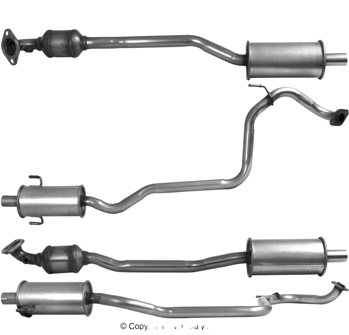 BM CATALYSTS Homologiert Benzin Kat für TOYOTA VERSO S 1.3L Benzin | Euro 5 | OEM: 1741047130 Autoteile TRUST