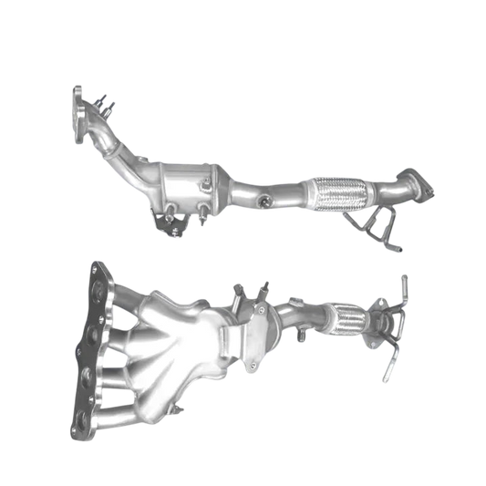 BM CATALYSTS Homologiert Benzin Kat für MAZDA 3 1.6L Benzin | Euro 4 | OEM: Z6682050XA Autoteile TRUST