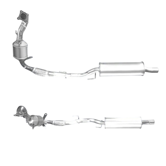 BM CATALYSTS Homologiert Benzin Kat für AUDI A1 1.4L Benzin | Euro 5 | OEM: 6R0254501FX Autoteile TRUST