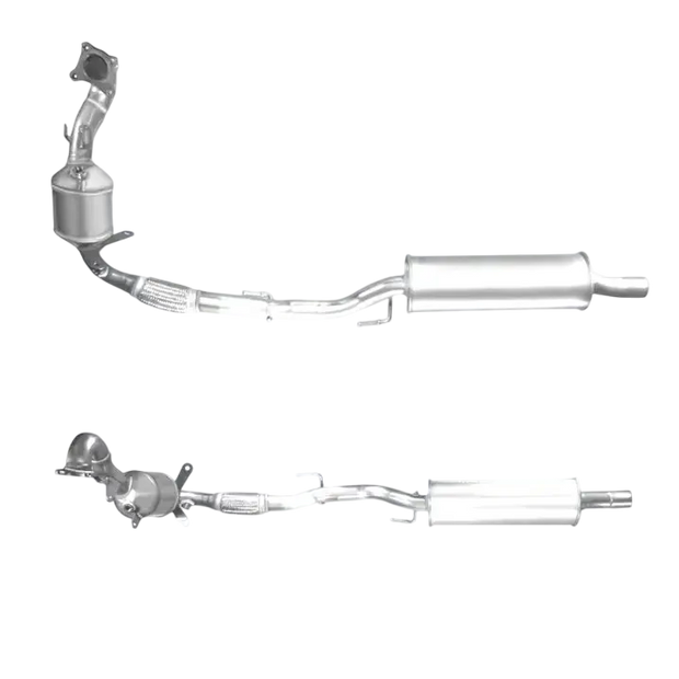 BM CATALYSTS Homologiert Benzin Kat für AUDI A1 1.4L Benzin | Euro 5 | OEM: 6R0254501FX Autoteile TRUST