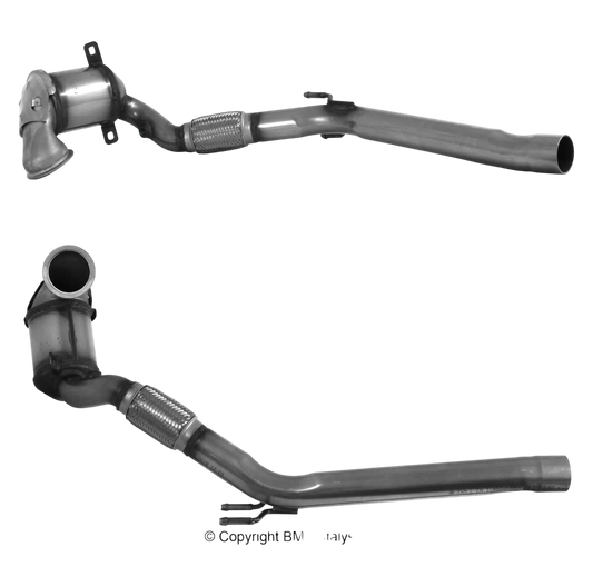 BM CATALYSTS Homologiert Benzin Kat für AUDI A3 1.8L Benzin | Euro 5 | OEM: 5Q0254500X Autoteile TRUST