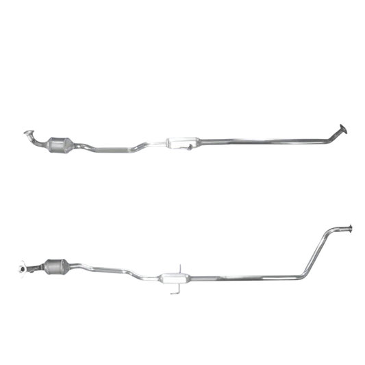 BM CATALYSTS Homologiert Benzin Kat für CITROEN C1 1L Benzin | Euro 6 | OEM: 174100Q080 Autoteile TRUST