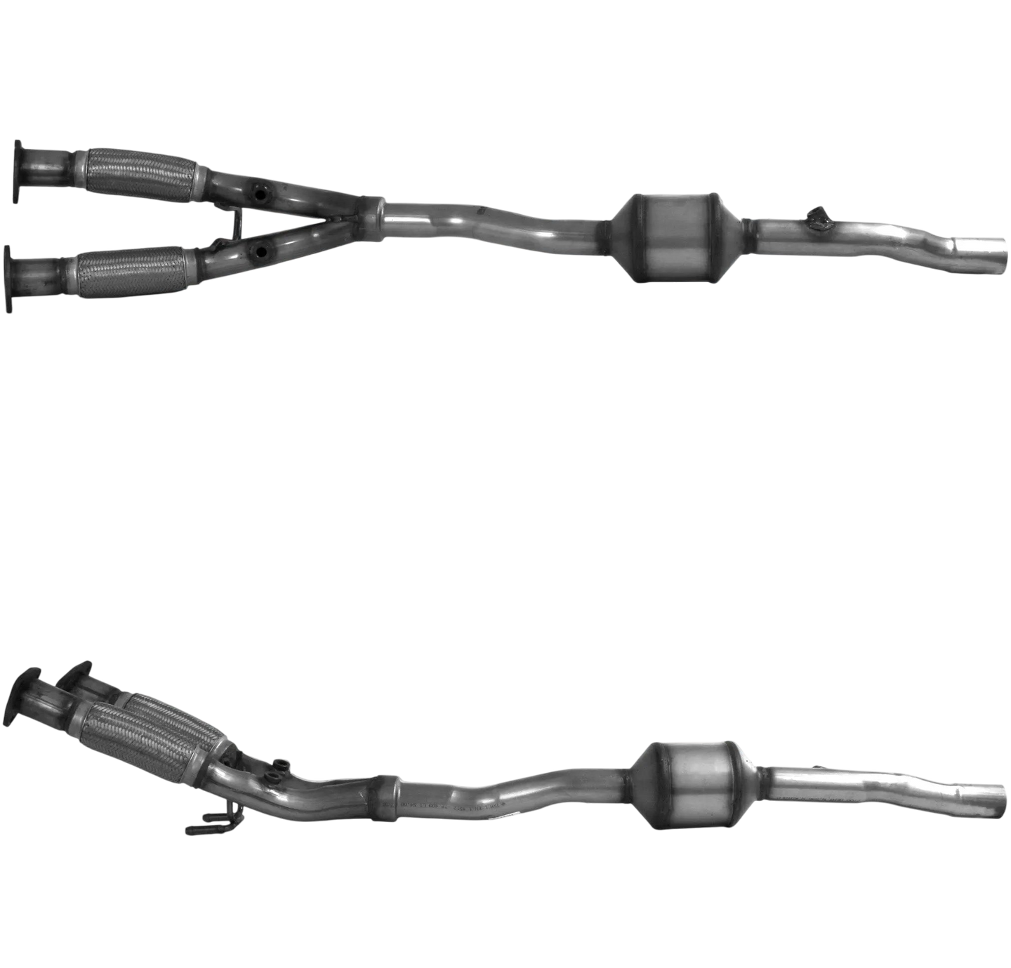BM CATALYSTS Homologiert Benzin Kat für VOLKSWAGEN PASSAT 2L Benzin | Euro 4 | OEM: 3C0254503X Autoteile TRUST