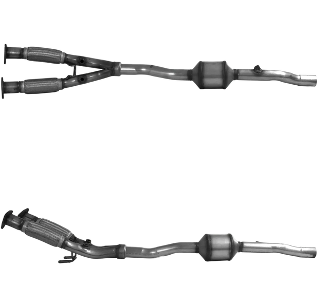 BM CATALYSTS Homologiert Benzin Kat für VOLKSWAGEN PASSAT 2L Benzin | Euro 4 | OEM: 3C0254503X Autoteile TRUST