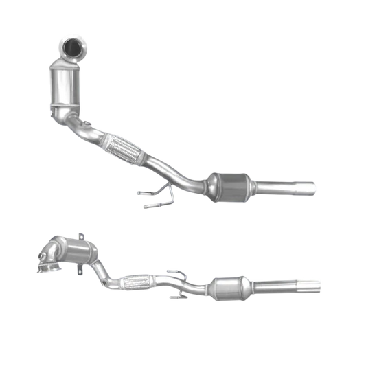 BM CATALYSTS Homologiert Benzin Kat für AUDI A1 1.4L Benzin | Euro 5 | OEM: 6C0254500GX Autoteile TRUST