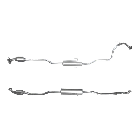 BM CATALYSTS Homologiert Benzin Kat für TOYOTA YARIS 1.3L Benzin | Euro 5 | OEM: 174100Y010 Autoteile TRUST