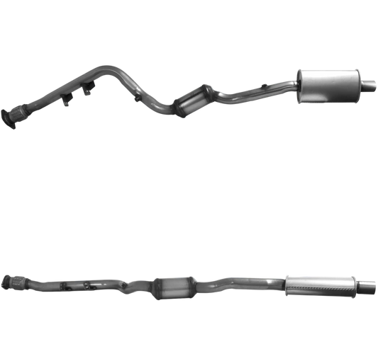 BM CATALYSTS Homologiert Benzin Kat für BMW 116i 1.6L Benzin | Euro 4 oder 5 | OEM: 18307567691 Autoteile TRUST