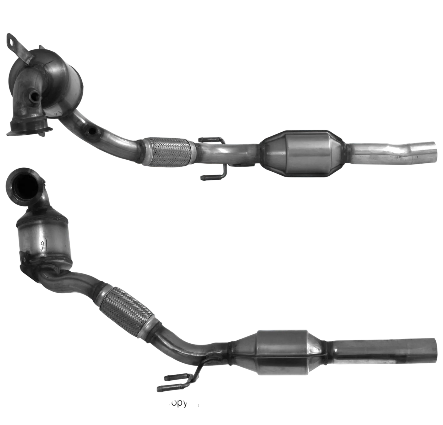 BM CATALYSTS Homologiert Benzin Kat für AUDI 2. Quartal 1.4L Benzin | Euro 6 | OEM: 3Q0254500NX Autoteile TRUST