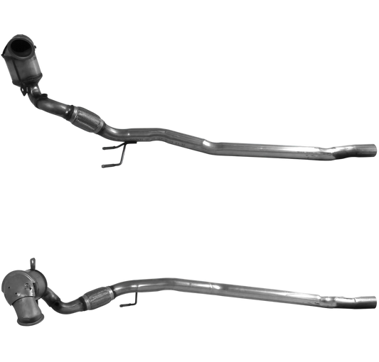 BM CATALYSTS Homologiert Benzin Kat für AUDI S3 2L Benzin | Euro 5 | OEM: 5Q0254501CX Autoteile TRUST