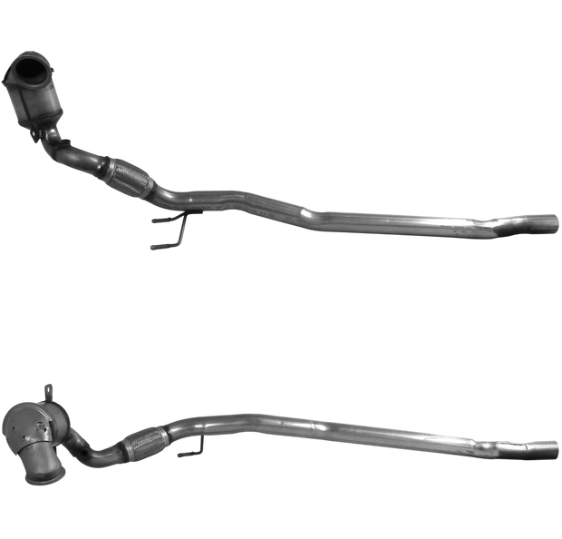 BM CATALYSTS Homologiert Benzin Kat für AUDI S3 2L Benzin | Euro 5 | OEM: 5Q0254501CX Autoteile TRUST