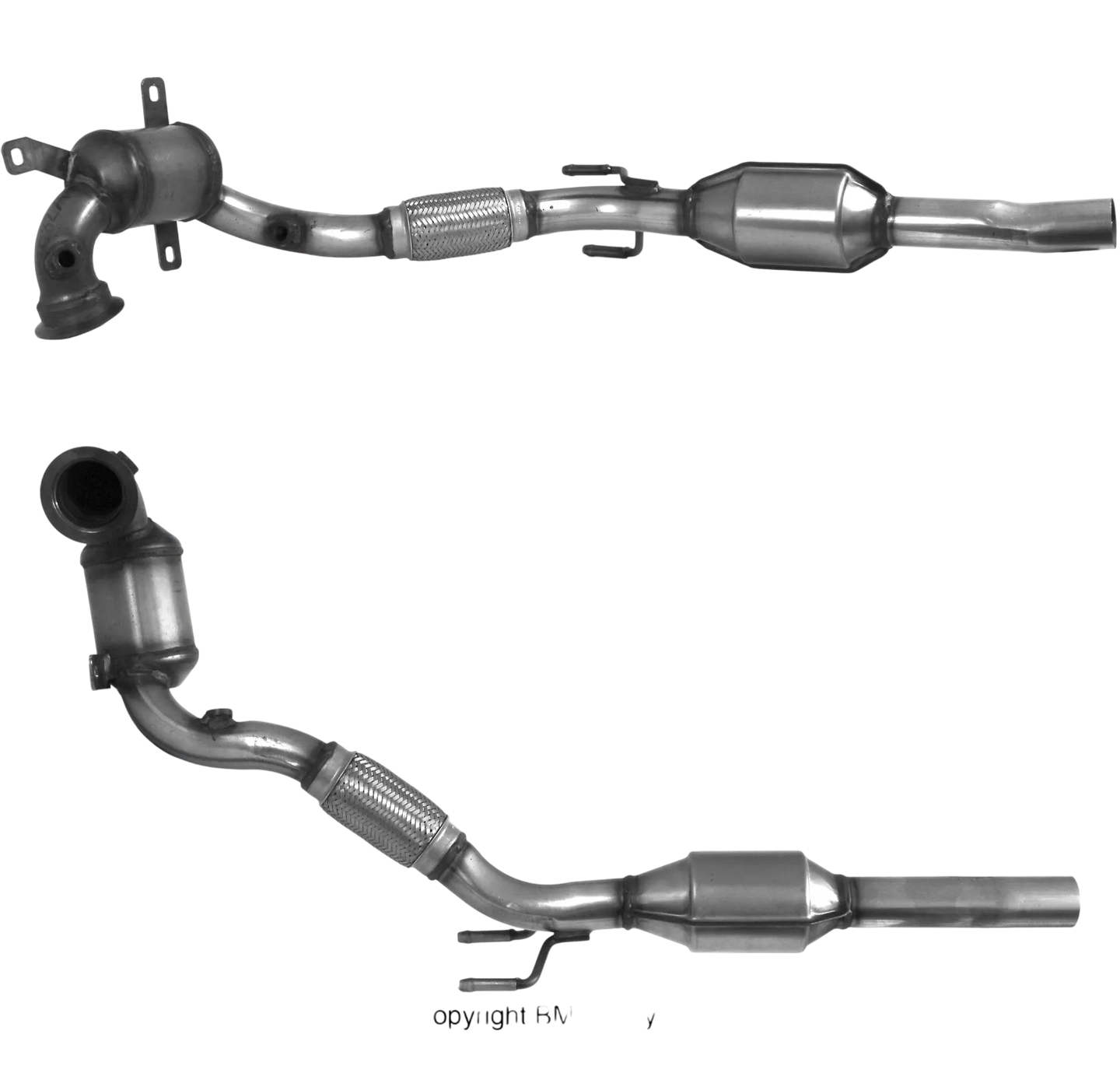 BM CATALYSTS Homologiert Benzin Kat für AUDI 2. Quartal 1L Benzin | Euro 6 | OEM: 5Q0254503GX Autoteile TRUST