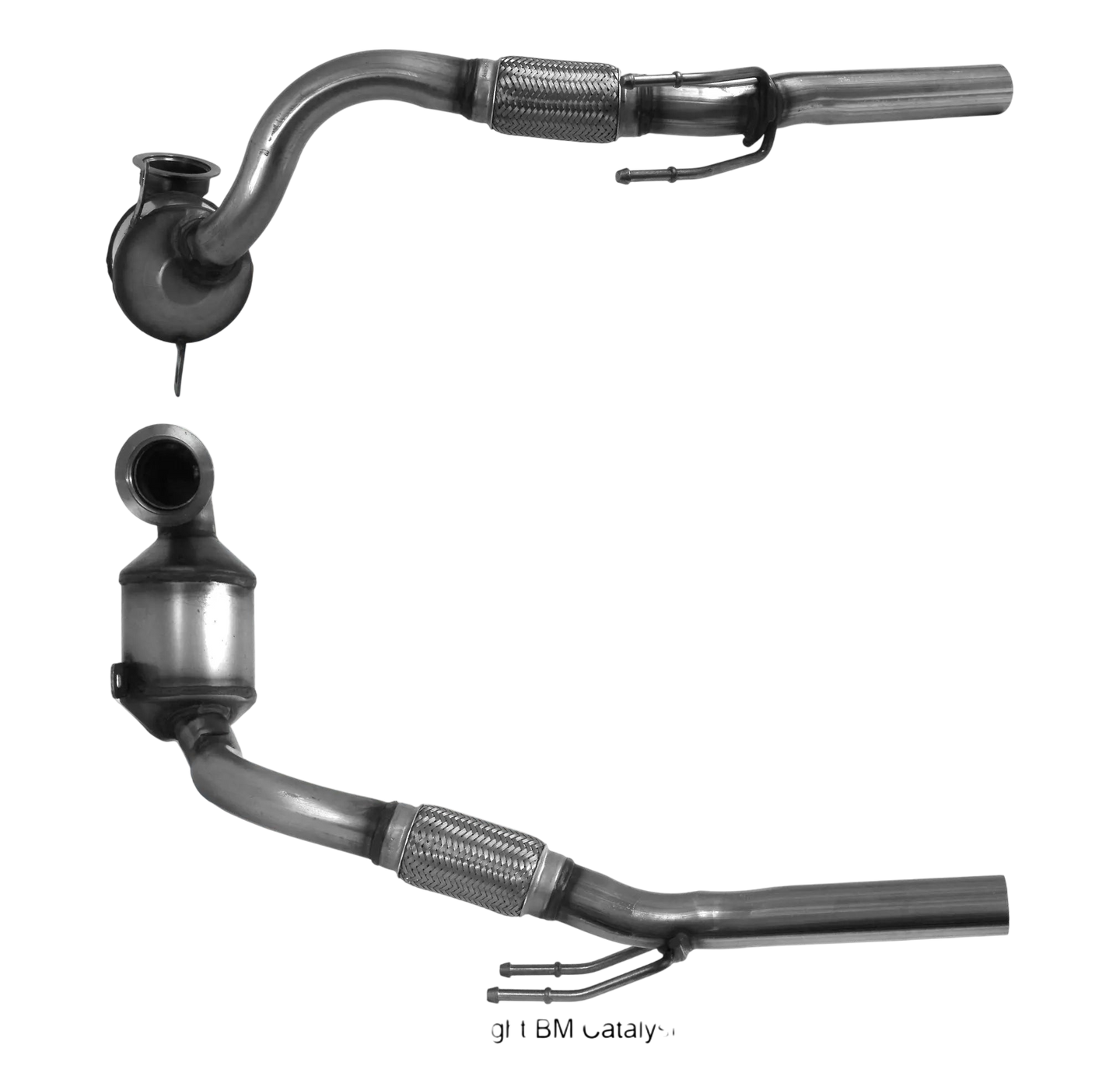 BM CATALYSTS Homologiert Benzin Kat für VOLKSWAGEN HOCH 1L Benzin | Euro 6 | OEM: 1S0254500CX Autoteile TRUST