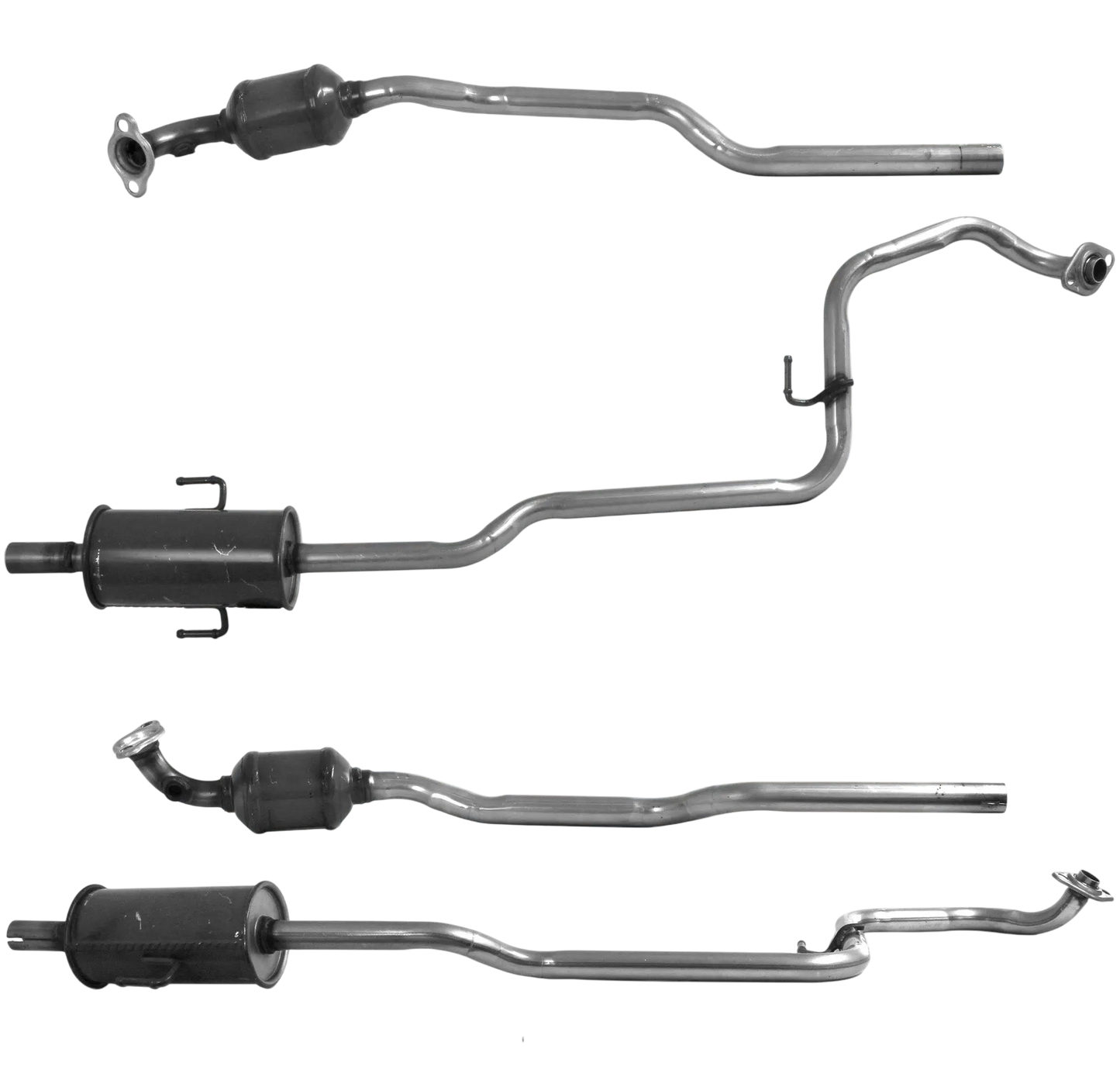 BM CATALYSTS Homologiert Benzin Kat für TOYOTA VITZ 1L Benzin | Euro 5 oder 6 | OEM: 174100Q070 Autoteile TRUST