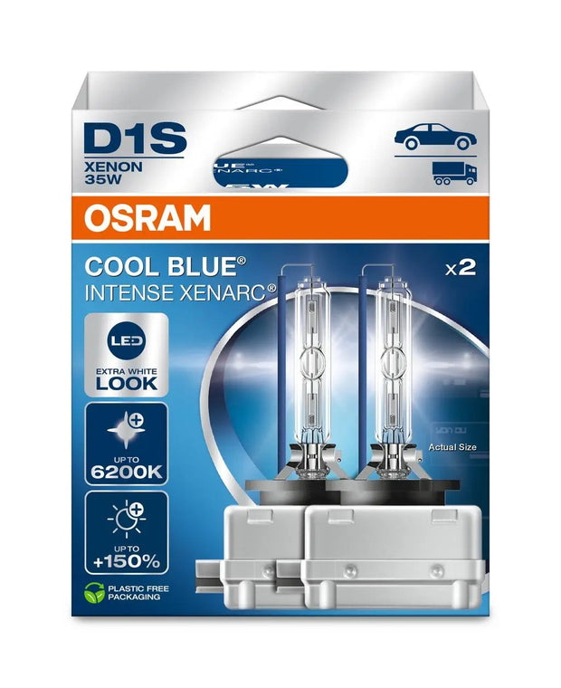 D1S 35W PK32d-2 XENARC COOL BLUE INTENSE NextGen. 6200K +150% 2st. OSRAM Autoteile TRUST