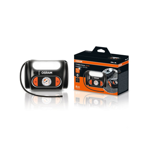 TYREinflate 2110 Schnelle Reifenpumpe mit Kabel 2 Jahre Garantie  OSRAM 