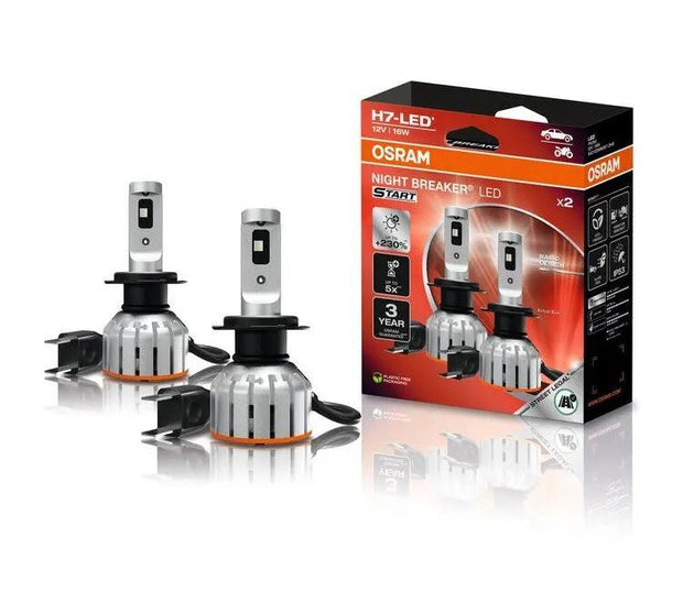 H7 NIGHT BREAKER LED START 230% StVZO-Konforme LED 2St. OSRAM Autoteile TRUST