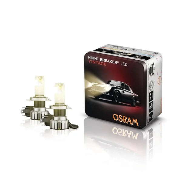 NIGHT BREAKER® LED VINTAGE H4 + R2 3000K 2St. OSRAM Autoteile TRUST