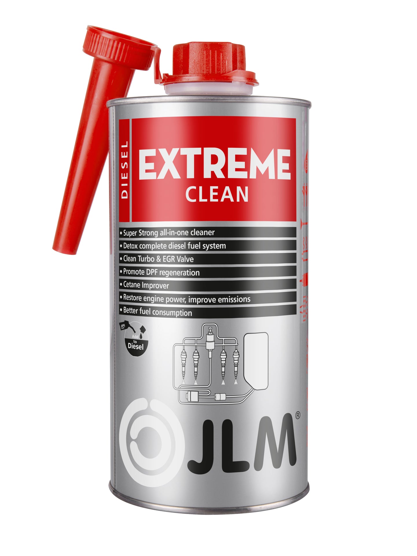 Diesel Extreme Reinigung 1 Liter JLM Autoteile TRUST