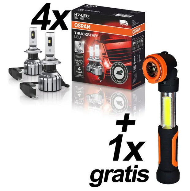 4x H7 TRUCKSTAR LED + 1x LEDIL481 Autoteile TRUST