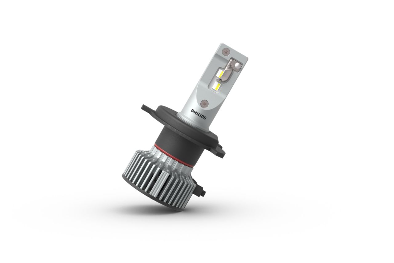 H4 12V 18W Ultinon Pro6000 LED 5800K mit Straßenzulassung Standard 2St. Philip Autoteile TRUST