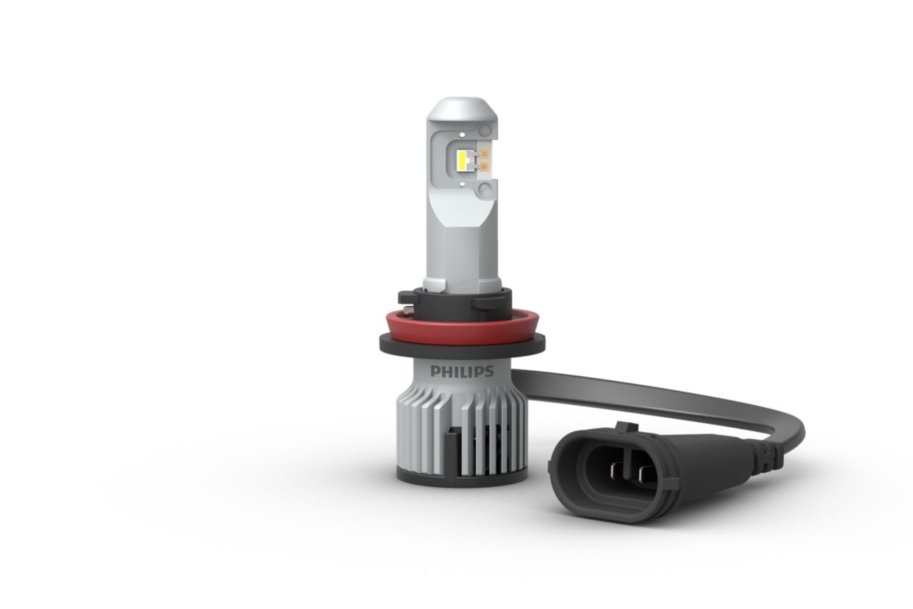 H11 12V 18W Ultinon Pro6000 Boost 5800K +400% mit Strassenzulassung 2St. Philips Autoteile TRUST