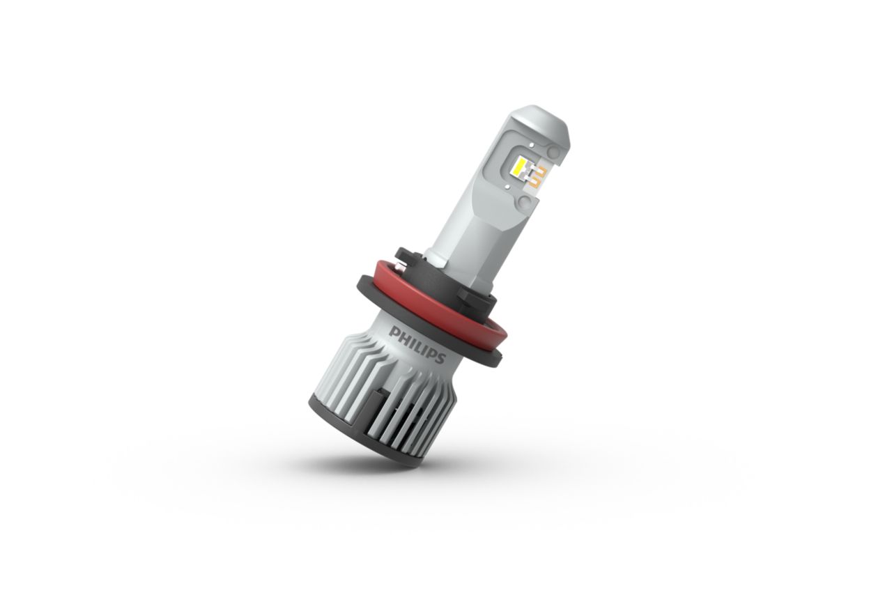 H11 12V 18W Ultinon Pro6000 Boost 5800K +400% mit Strassenzulassung 2St. Philips Autoteile TRUST