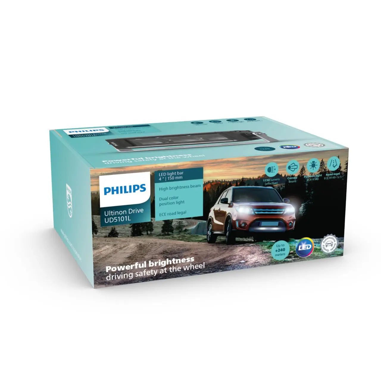 Autoteile Ultinon Drive 5100 UD5101L 4 Inch 9-30 V DC LED Lightbar  PHILIPS bei Autoteile TRUST