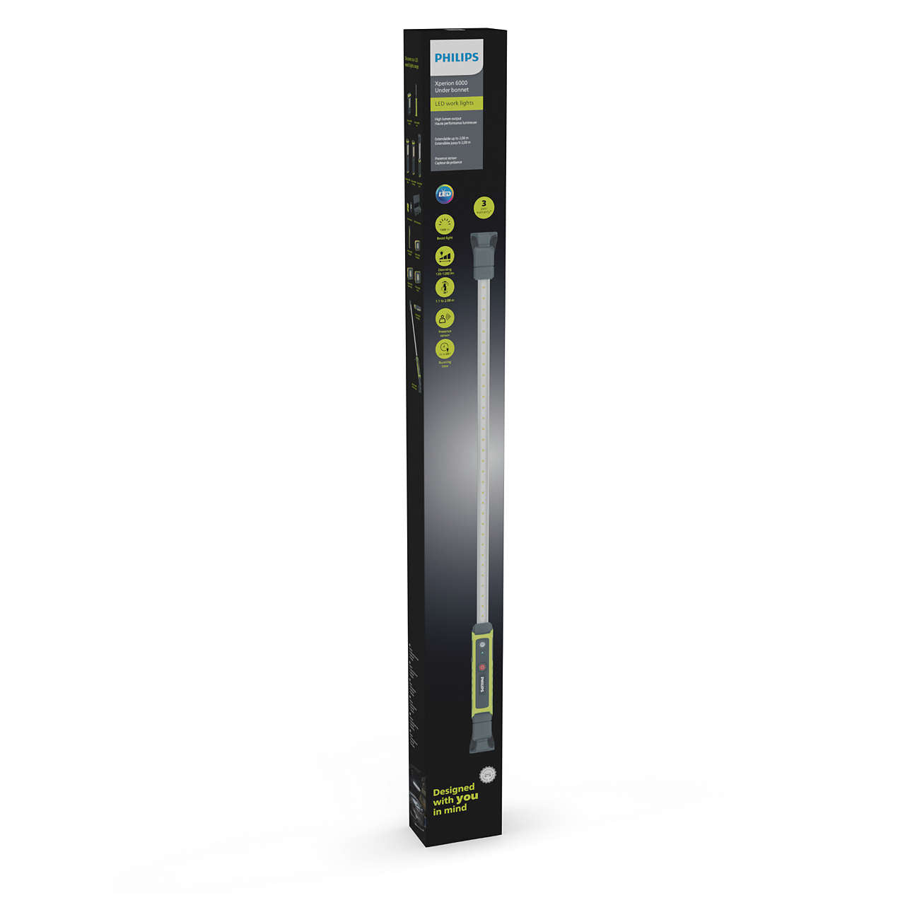 LED Motorhaubenlampe mit Bewegungserkennung Xperion 6000 Philips Autoteile TRUST
