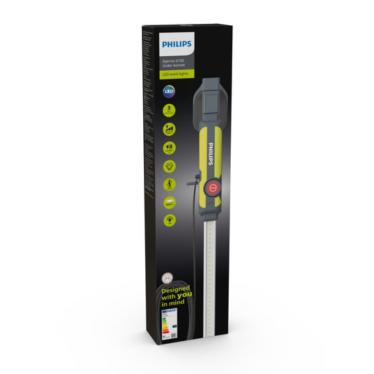 LED Motorraumlampe Dimmbar Akku & Teleskophalterung Xperion 6100 Philips Autoteile TRUST