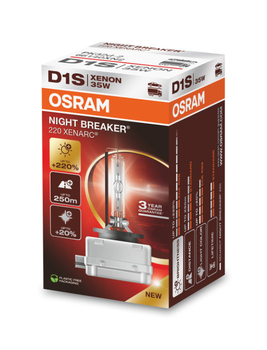 D1S 35W XENARC® NIGHT BREAKER® 220 3 Jahre Garantie* OSRAM Autoteile TRUST