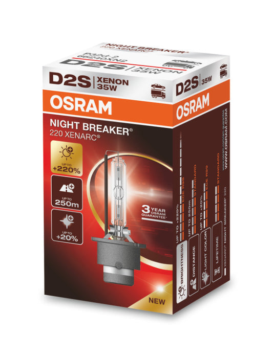 D2S 35W XENARC® NIGHT BREAKER® 220 3 Jahre Garantie* OSRAM Autoteile TRUST