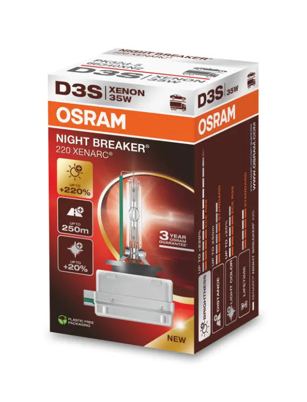 Autoteile D3S 35W XENARC® NIGHT BREAKER® 220 3 Jahre Garantie*  OSRAM bei Autoteile TRUST