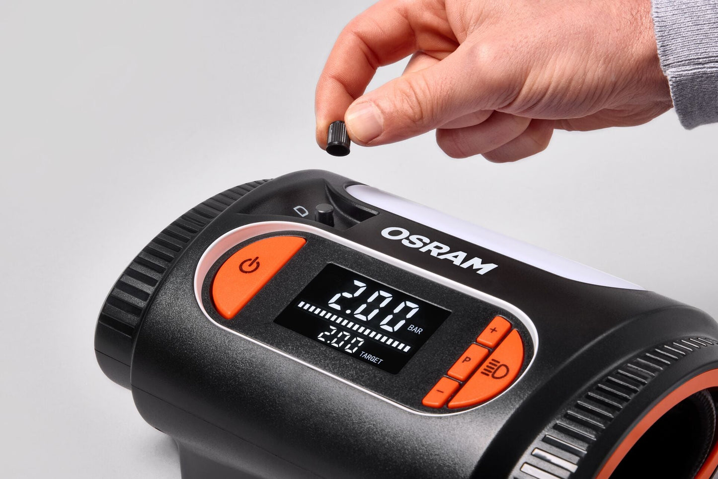 TYREinflate 2120 Schnelle Reifenpumpe mit Kabel 2 Jahre Garantie  OSRAM 