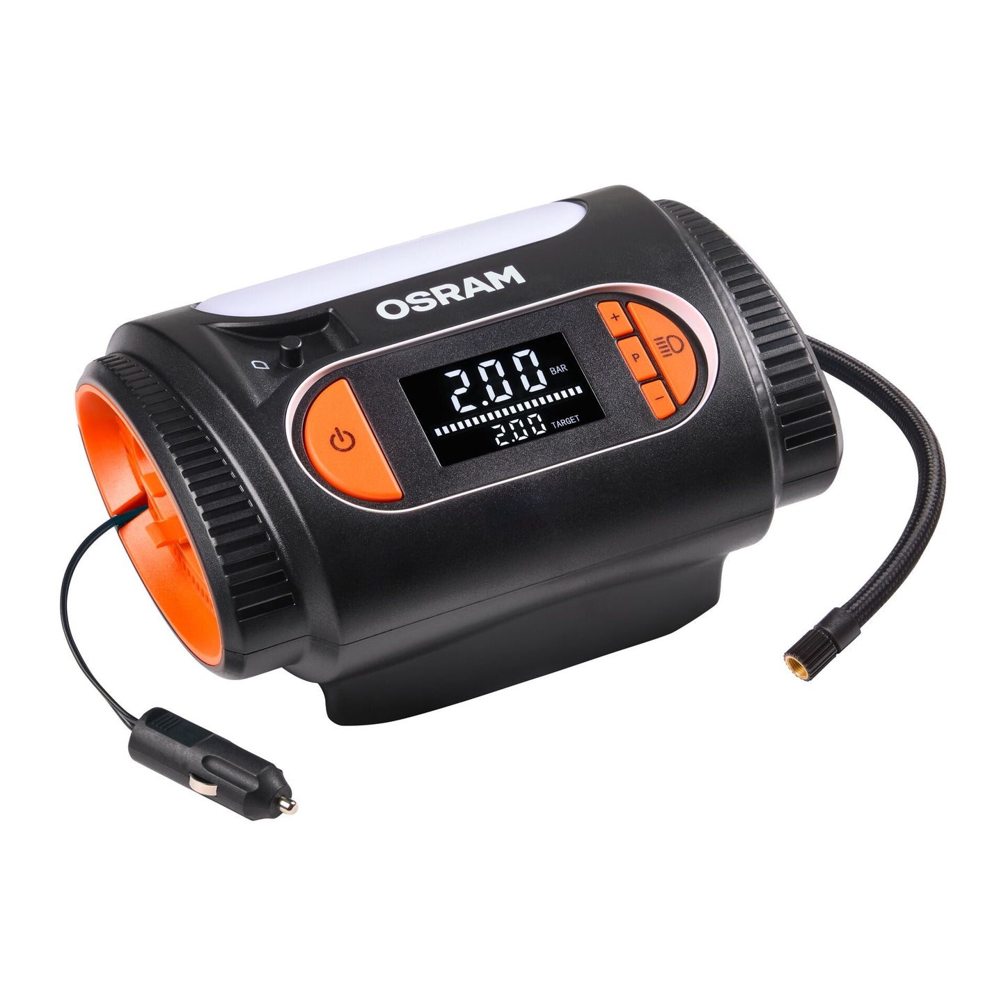 TYREinflate 2120 Schnelle Reifenpumpe mit Kabel 2 Jahre Garantie  OSRAM 