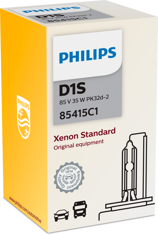 D1S 35W PK32d-2 Standard Xenon 4200K Philips Autoteile TRUST