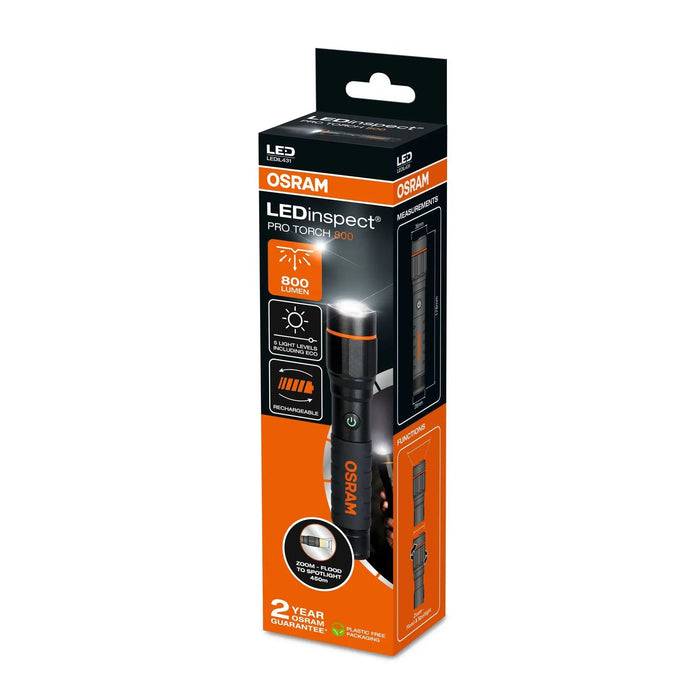 LEDinspect PRO TORCH 800  OSRAM 
