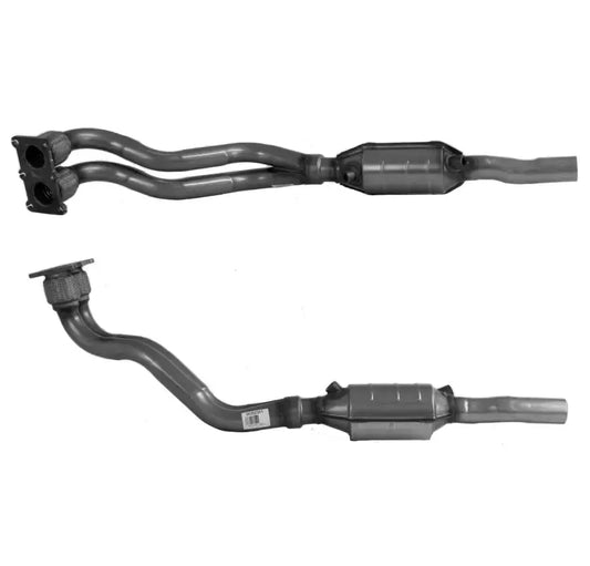 BM CATALYSTS Homologiert Benzin Kat für AUDI A3 1.6L Benzin | Euro 4 | OEM: 1229760 Autoteile TRUST