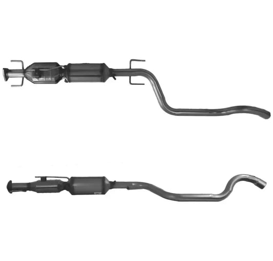 BM CATALYSTS Homologiert Diesel Kat & DPF für OPEL ZAFIRA B 1.9L Diesel | Euro 4 | OEM: 13243546 Autoteile TRUST