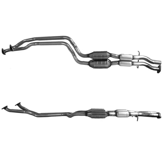 BM CATALYSTS Homologiert Benzin Kat für BMW 328i 2.8L Benzin | Euro 2 | OEM: 18301740997 Autoteile TRUST