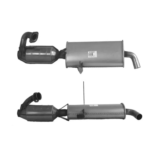 BM CATALYSTS Homologiert Benzin Kat für SCHLAU CITY COUPE 0.6L Benzin | Euro 2 oder 3 | OEM: 0001735V01000 Autoteile TRUST