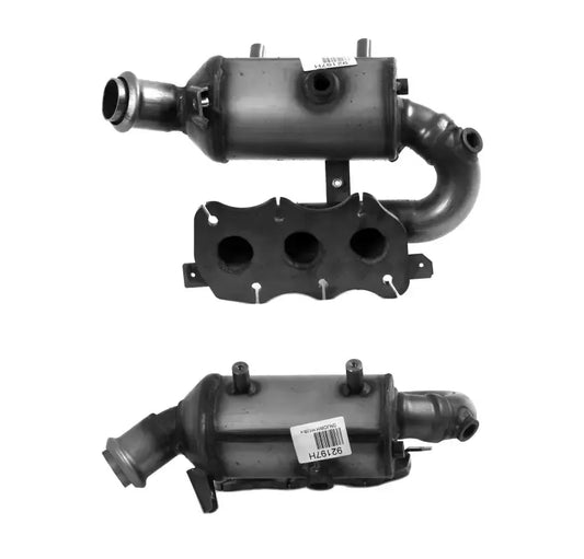 BM CATALYSTS Homologiert Benzin Kat für RENAULT TWINGO 1L Benzin | Euro 6 | OEM: 208022691R Autoteile TRUST