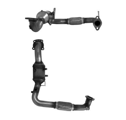 BM CATALYSTS Homologiert Benzin Kat für FORD B-MAX 1L Benzin | Euro 5 | OEM: 1761619 Autoteile TRUST