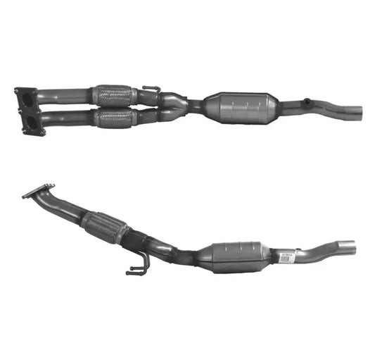 BM CATALYSTS Homologiert Benzin Kat für AUDI A3 1.6L Benzin | Euro 4 | OEM: 1K0254500BX Autoteile TRUST