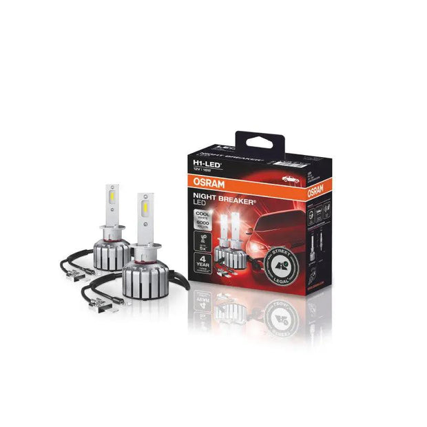 H1 NIGHT BREAKER LED 230% StVZO-Konforme LED-Nachrüstlampe 2St. OSRAM Autoteile TRUST