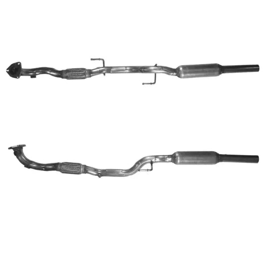 BM CATALYSTS Abgasrohr für SITZ CÓRDOBA 1.2L Benzin | Euro 4 | OEM: 5Z0253059F Autoteile TRUST